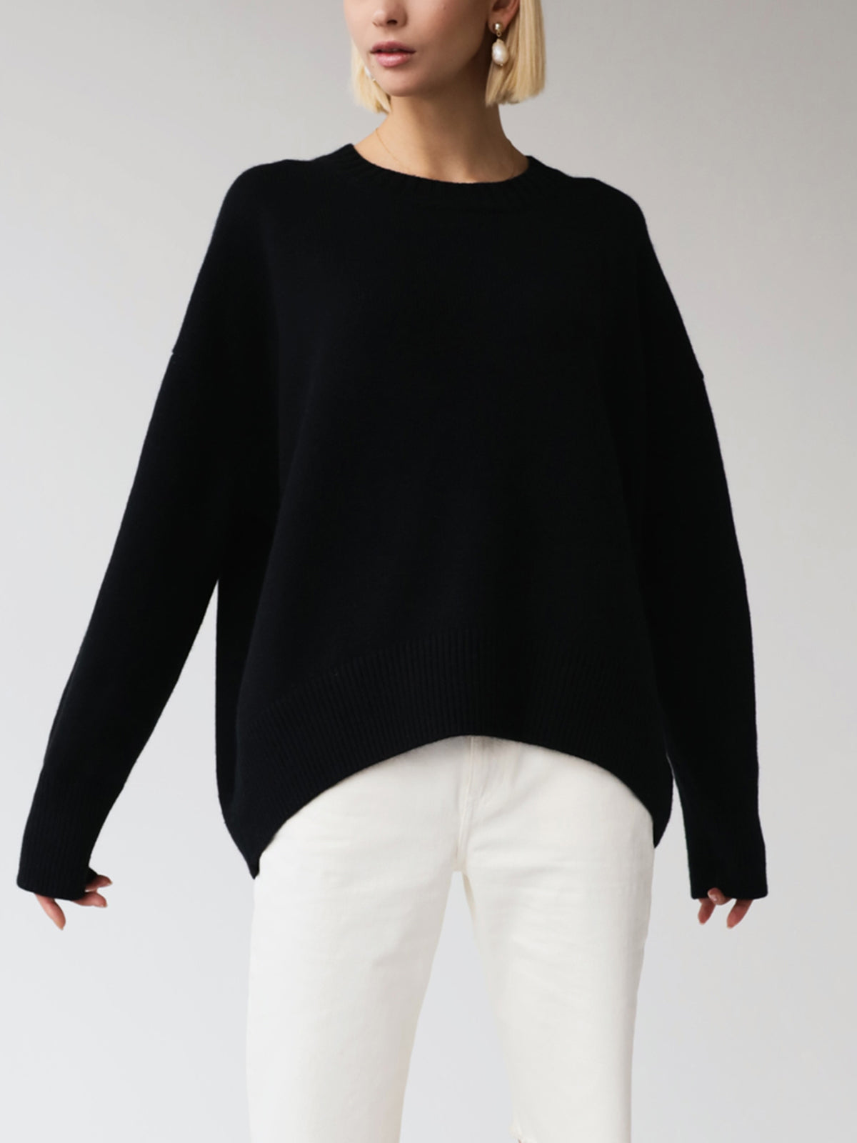 Aurelia - Oversized Gebreide Trui Voor Dames