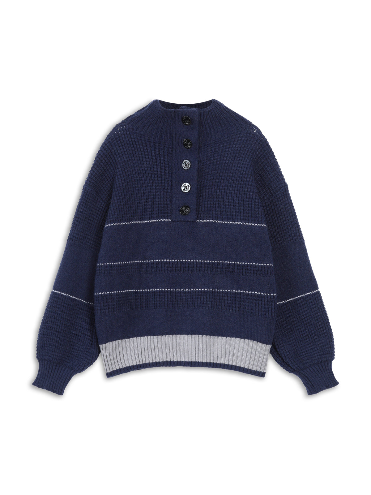 Noa - Casual Dames Sweater Met Knopen