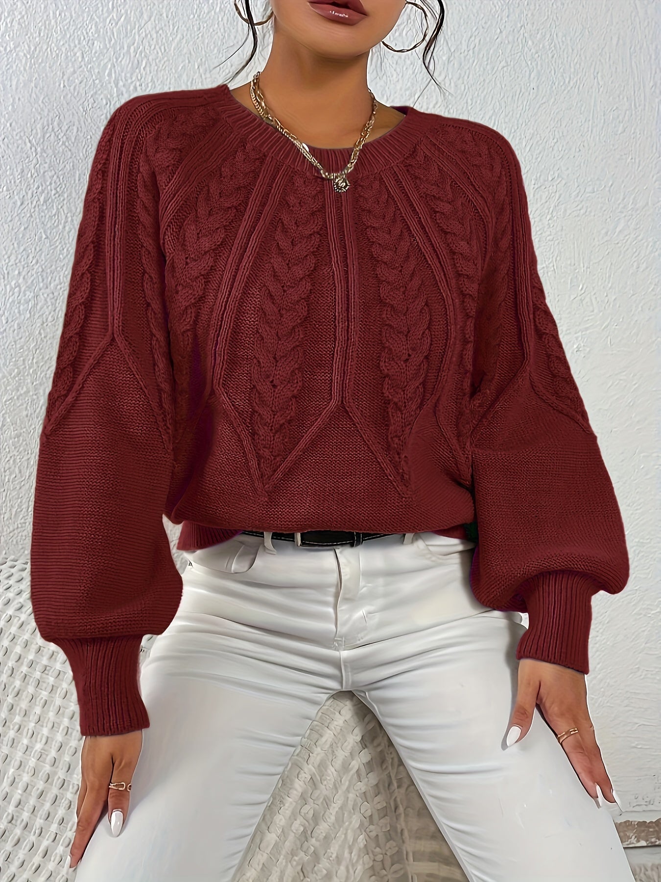 Lässiger Pullover Damen