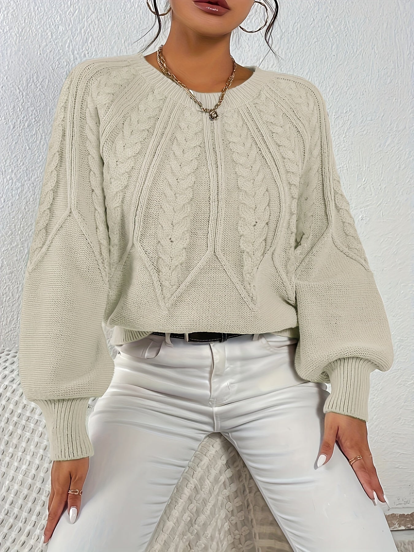 Lässiger Pullover Damen